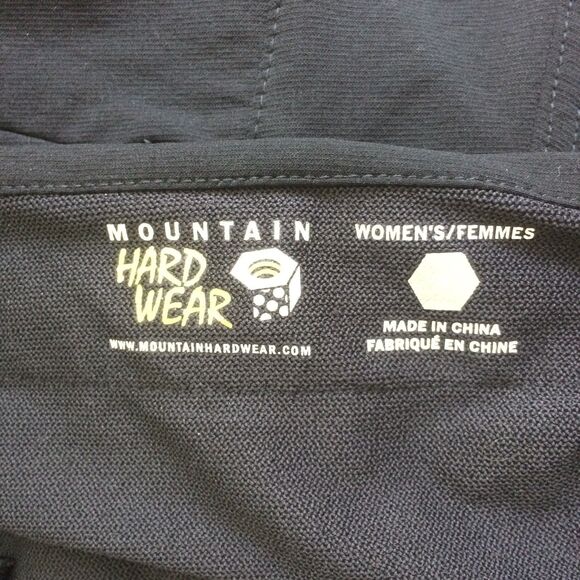 Mountain Hardwear Women’s Black Cargo Pants Size 8 Adjustable Waist & Ankles - Picture 4 of 4